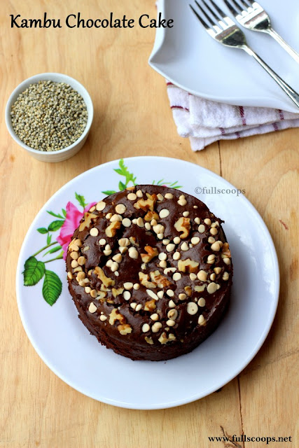 Pearl Millet Chocolate Cake