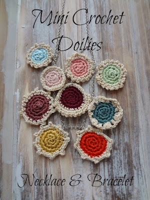 Crochet mini doilies