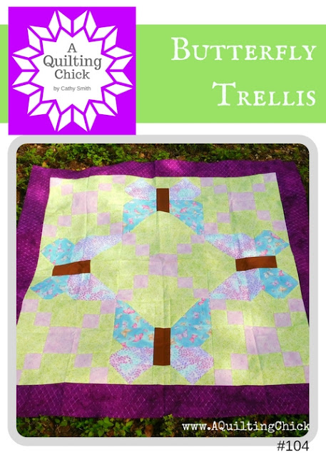 A Quilting Chick - Butterfly Trellis