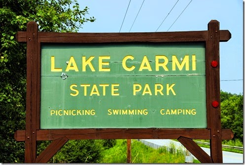 Lake Carmi Sign