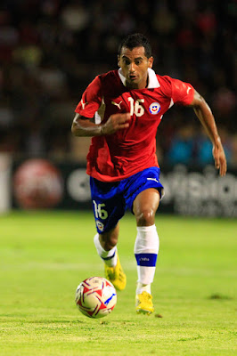 César Cortés en selección chilena de fútbol