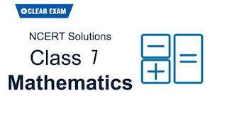 NCERT Solutions Class 7 Mathematics