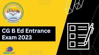 CG B Ed Entrance Exam 2023