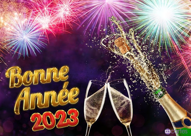 image animée bonne année 2023