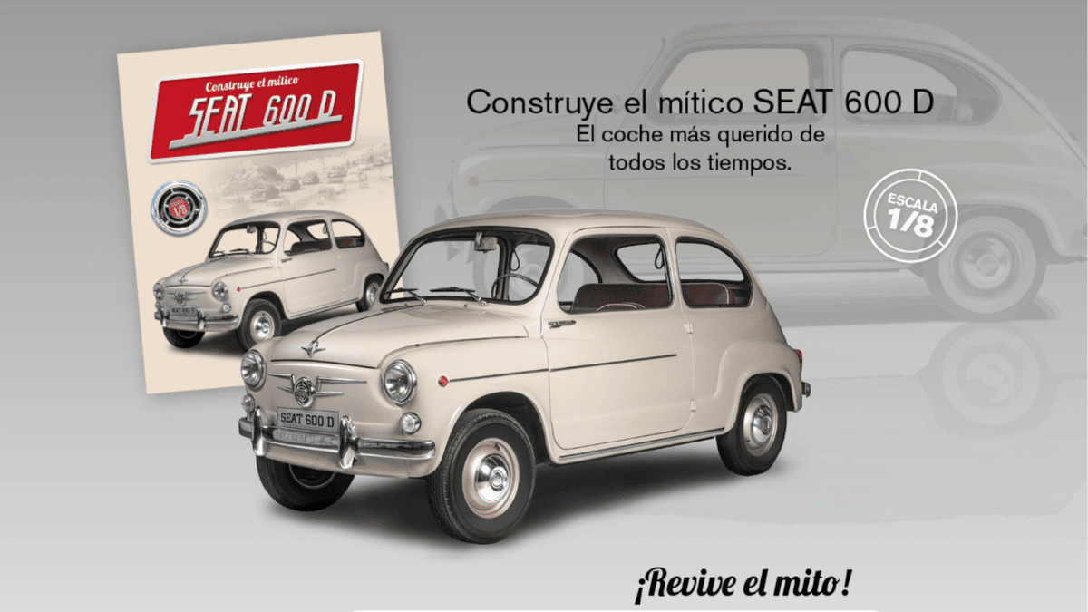 construye el mitico seat 600 d 1:8 salvat españa