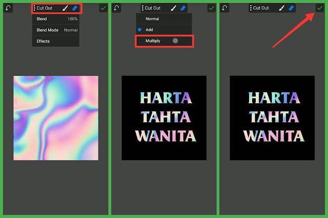 Download Font Harta Tahta Wanita Dan Cara Pembuatanya Menggunakan Picsay Pro