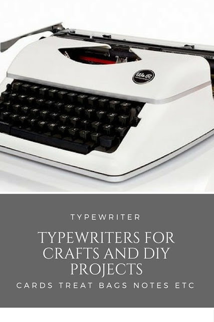 Using a Typewriter for Crafts and DIY Projects
