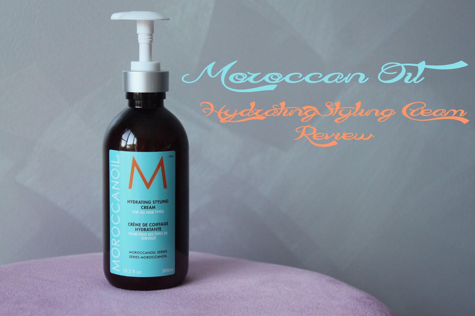 Australian Beauty Review Moroccan Oil Hydrating Styling Cream Review