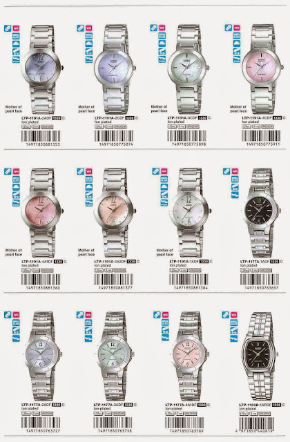 jam tangan casio wanita ltp-1191a