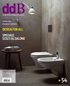 DDB Design Diffusion Bagno e Benessere 54 - Settembre & Ottobre 2010 | ISSN 1592-3452 | CBR 96 dpi | Bimestrale | Professionisti | Design
Rivista internazionale sul design bagno.