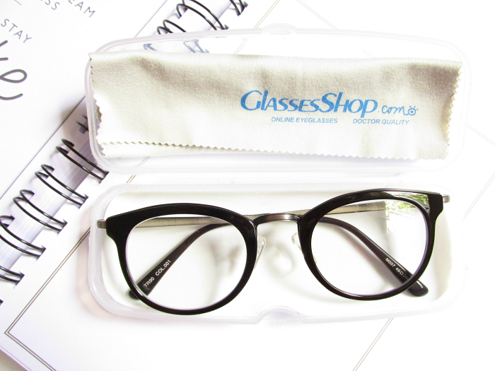 Review: GlassesShop - Preiswerte & qualitative Brillen Frederick Round frame