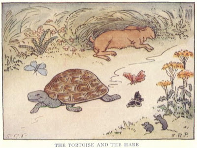 Remember the story of the tortoise and the hare?