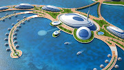 Hotel Design . Amphibious 1000 . The first luxury semisubmerged hotel resort .