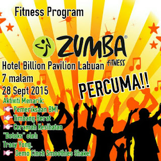 Shaklee Labuan; Zumba free Labuan; Group paling aktif; Shaklee slimming program 