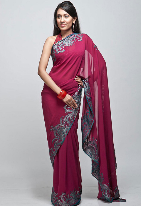 11 Contoh Model Baju  Sari  India  Modern  Terbaru 2021