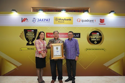 CAR 3i Networks - CAR Life Insurance Raih Anugerah Produk Keuangan terbaik Pilihan Milenial, CAR  kembali mengukir prestasi membanggakan dengan menerima Anugerah Produk Keuangan Terbaik 2019 Pilihan Milenial dari Warta Ekonomi.  Prestasi ini semakin membuktikan produk-produk CAR Life Insurance termasuk salah satu produk asuransi terbaik yang menjadi pilihan milenial Indonesia tahun 2019