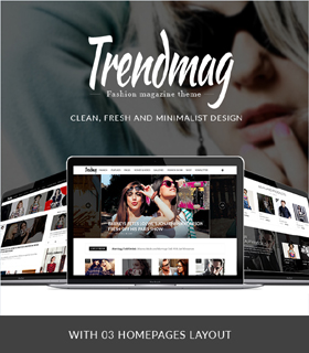 Trend Mag Magazine Drupal theme