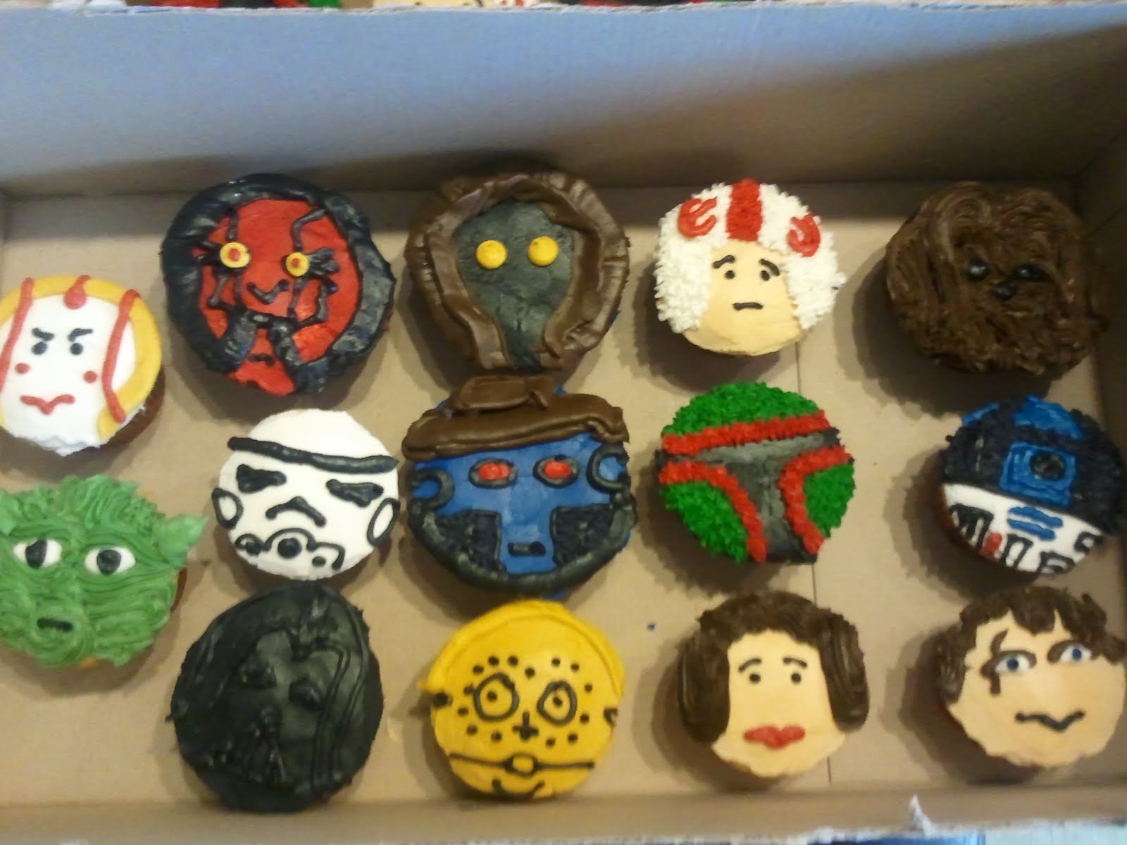 How To Make Star Wars Cupcakes