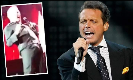 Luis Miguel  tuvo una #erección del tamaño de #Mexico en pleno show