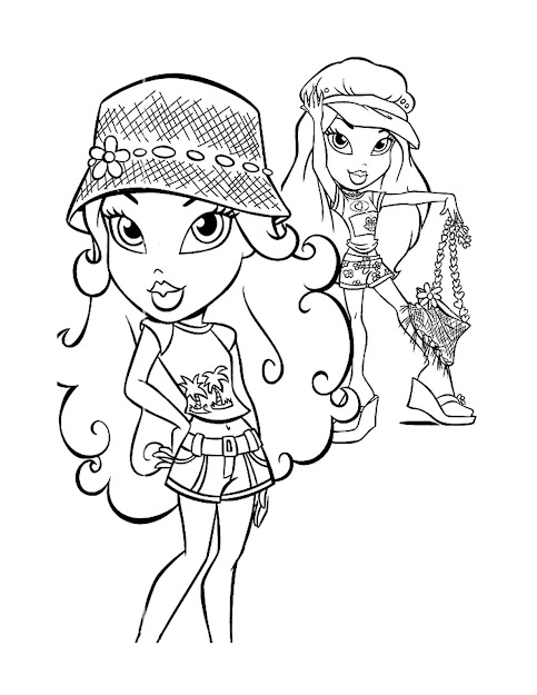 Princess Coloring Pages Brats