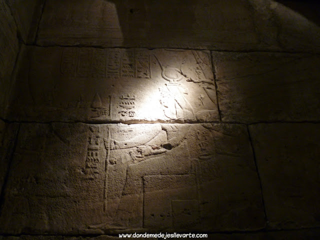 Interior del Templo de Debod