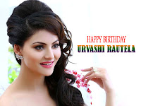 urvashi rautela birthday wishes whatsapp status, sensational indian beauty urvashi rautela most attractive desktop wallpaper for birthday wishes.