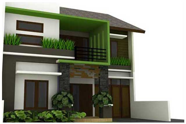  Rumah  Minimalis  Type  36  Dua  Lantai  Gambar  Om