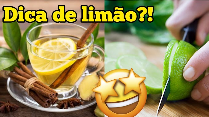 Dica de limão?! Veja Porquê você deve comer mais limão em suas refeições