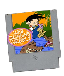 Capa do Jogo Web Swinging Webbly