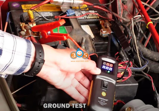 Godiag GT101 Circuit Tester ground test