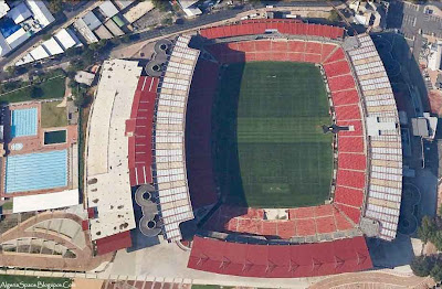 Stade Ellis Park (Coca-Cola Park) a Johannesburg en Afrique du Sud.