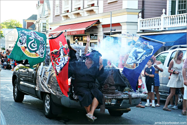 Harry Potters en el Desfile del 4 de Julio en Rockport