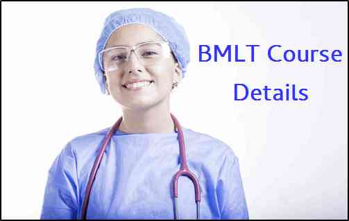 BMLT Course Details Hindi
