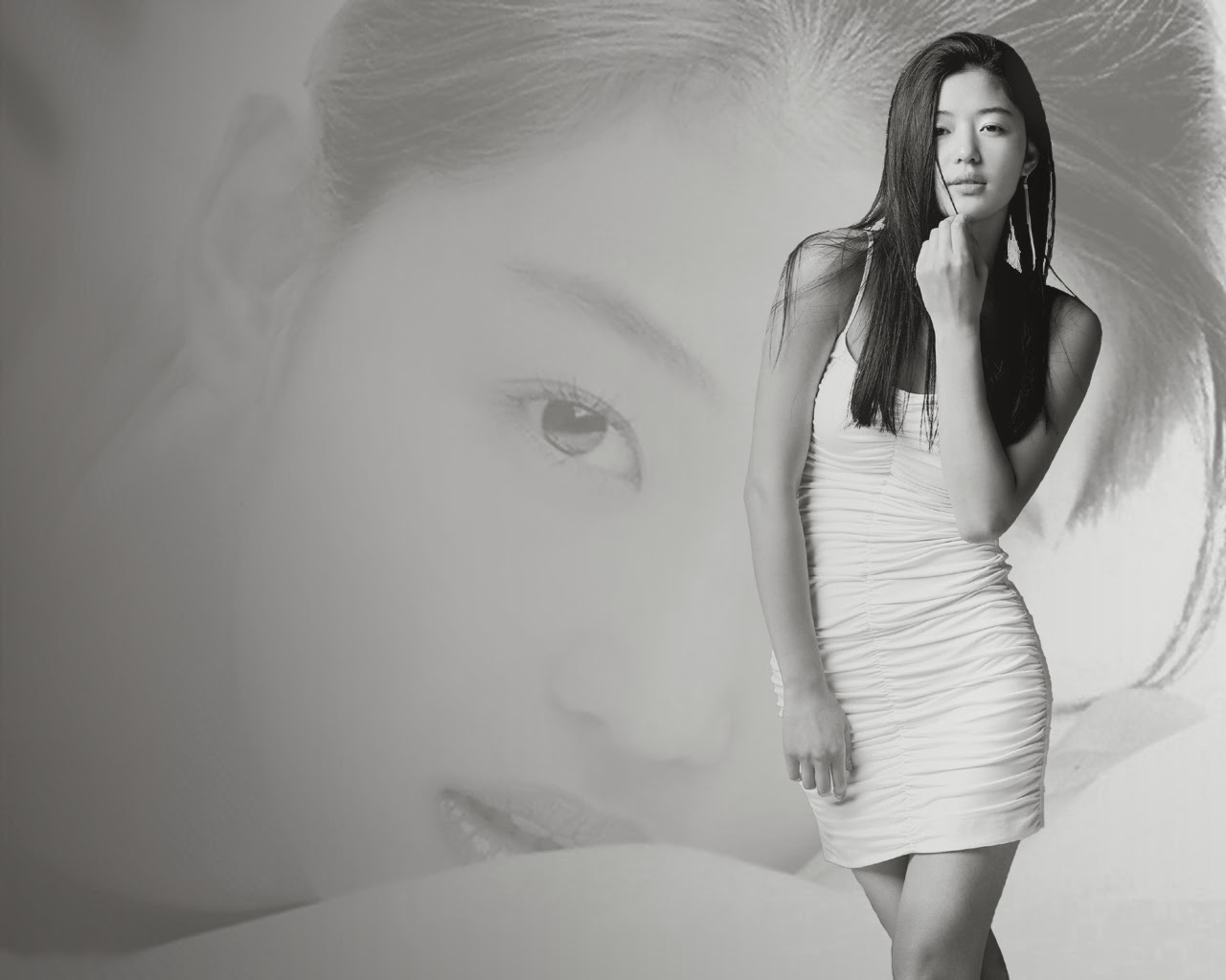 Jeon Ji Hyun Hot HD Wallpaper Free