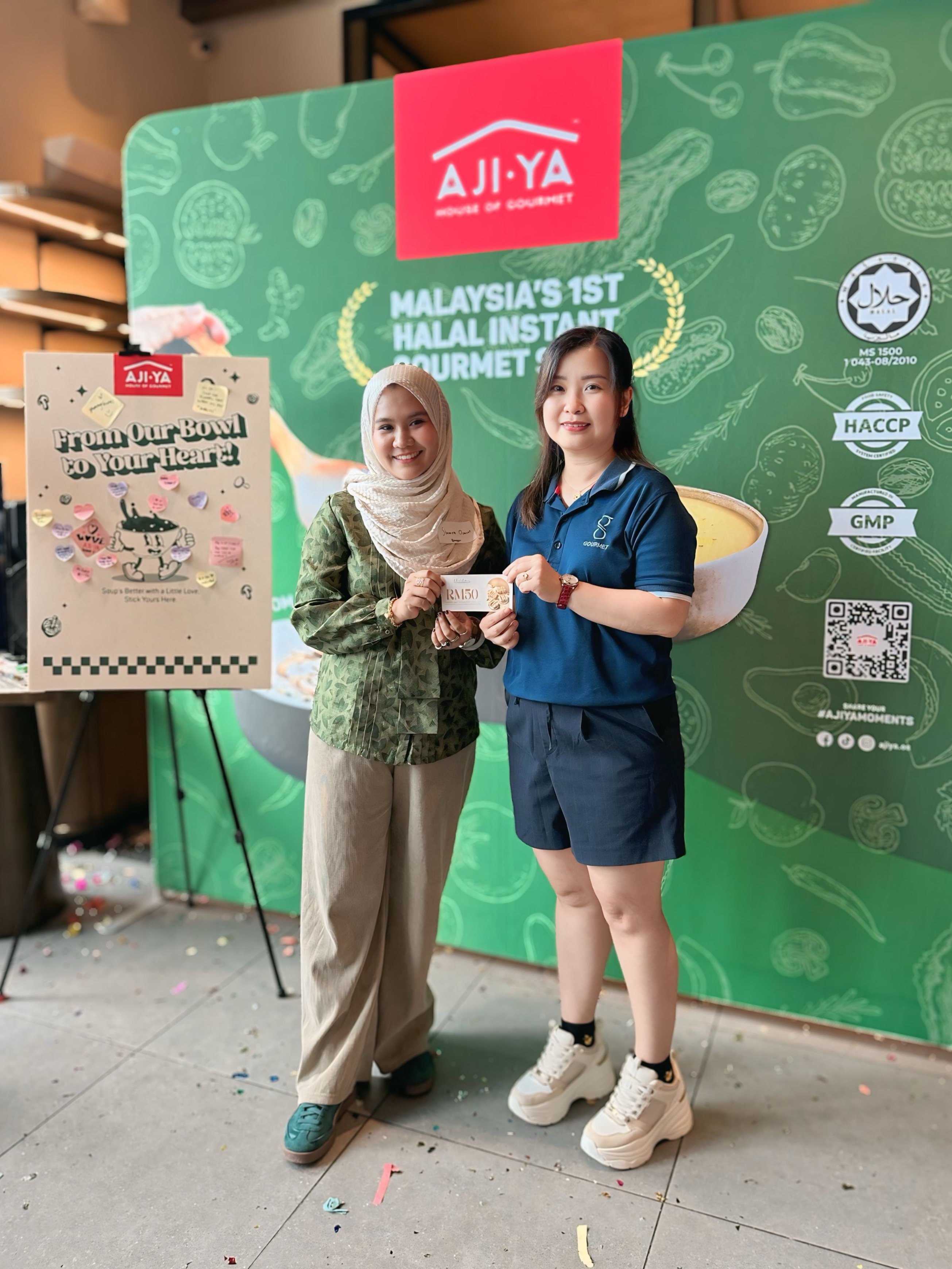 AJI-YA Launches Malaysia’s First Halal Instant Gourmet Soup