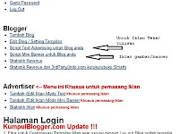Cara Pasang Iklan di Bloggspot