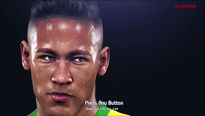 PES 2013 Start Screen Neymar Jr PES 2016 