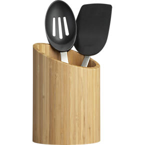 Bamboo Utensil Holder1