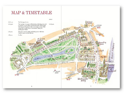 royal wedding route map. The Royal Wedding Official