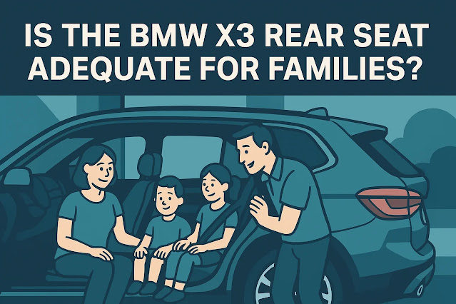 ファミリー層にとってBMW X3の後部座席は十分か？