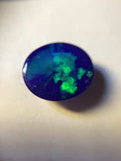 Batu Akik Blue Opal Kalimaya
