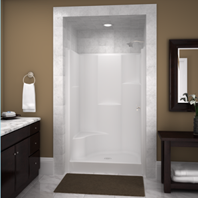 Traditional Bathroom Shower Stalls