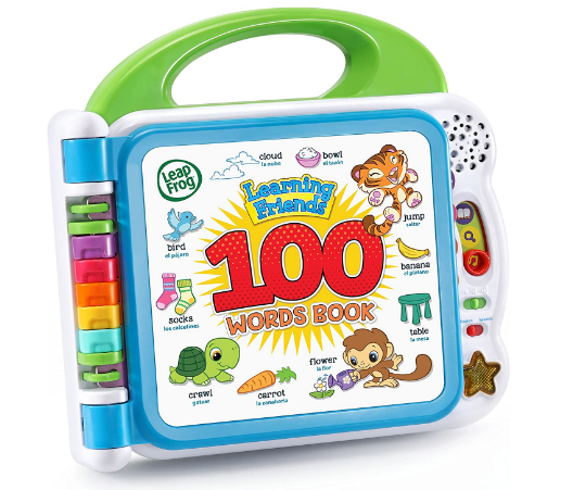 Leapfrog 100 Words Friends Turtle Learning Book Green - Tiptopshoppin