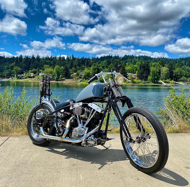 Harley Davidson Shovelhead By Pod Hell Kustom