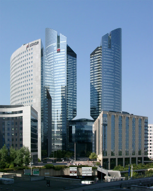 Tour Pacific by Kurokawa-Inoue, Tours Chassagne et Alicante, Puteaux and Nanterre, La Défense, Paris