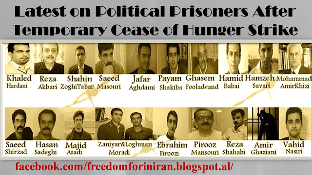 Latest on Political Prisoners After Temporary Cease of Hunger Strike