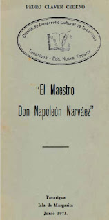 Pedro Claver Cedeño - El Maestro Don Napoleón Narváez