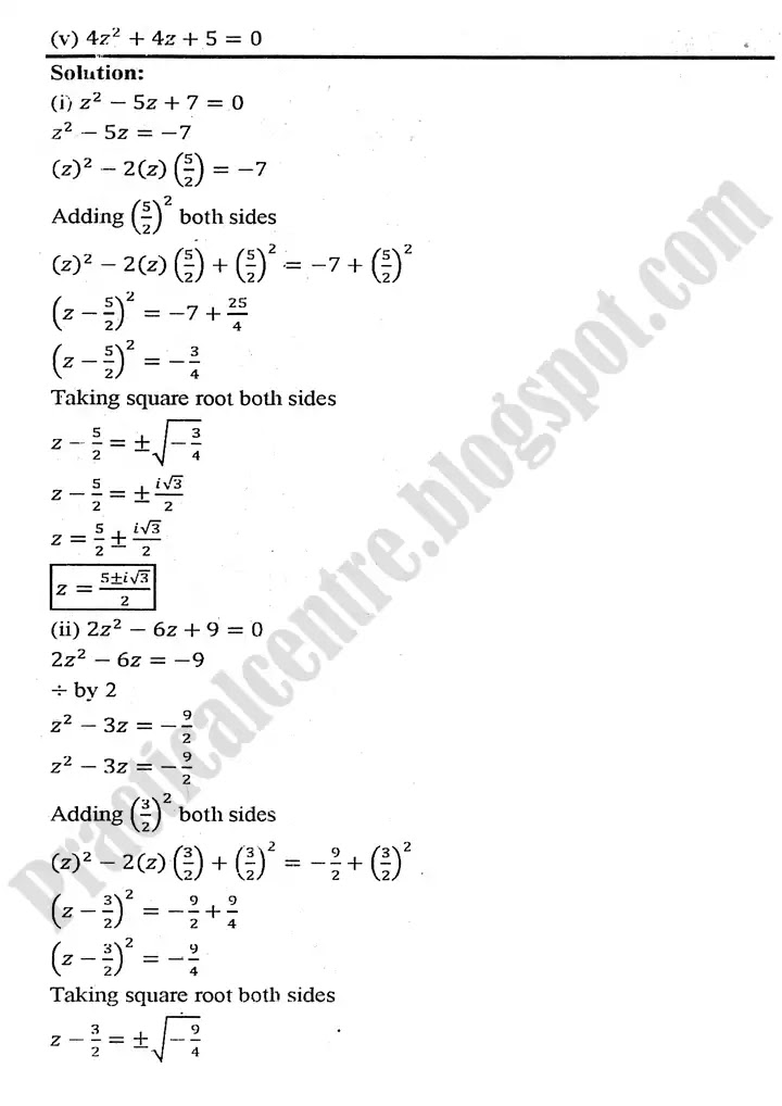 complex-numbers-review-exercise-1-12