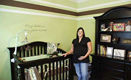  ://designdazzle.blogspot.com/2009/09/brown-green-classic-nursery.html