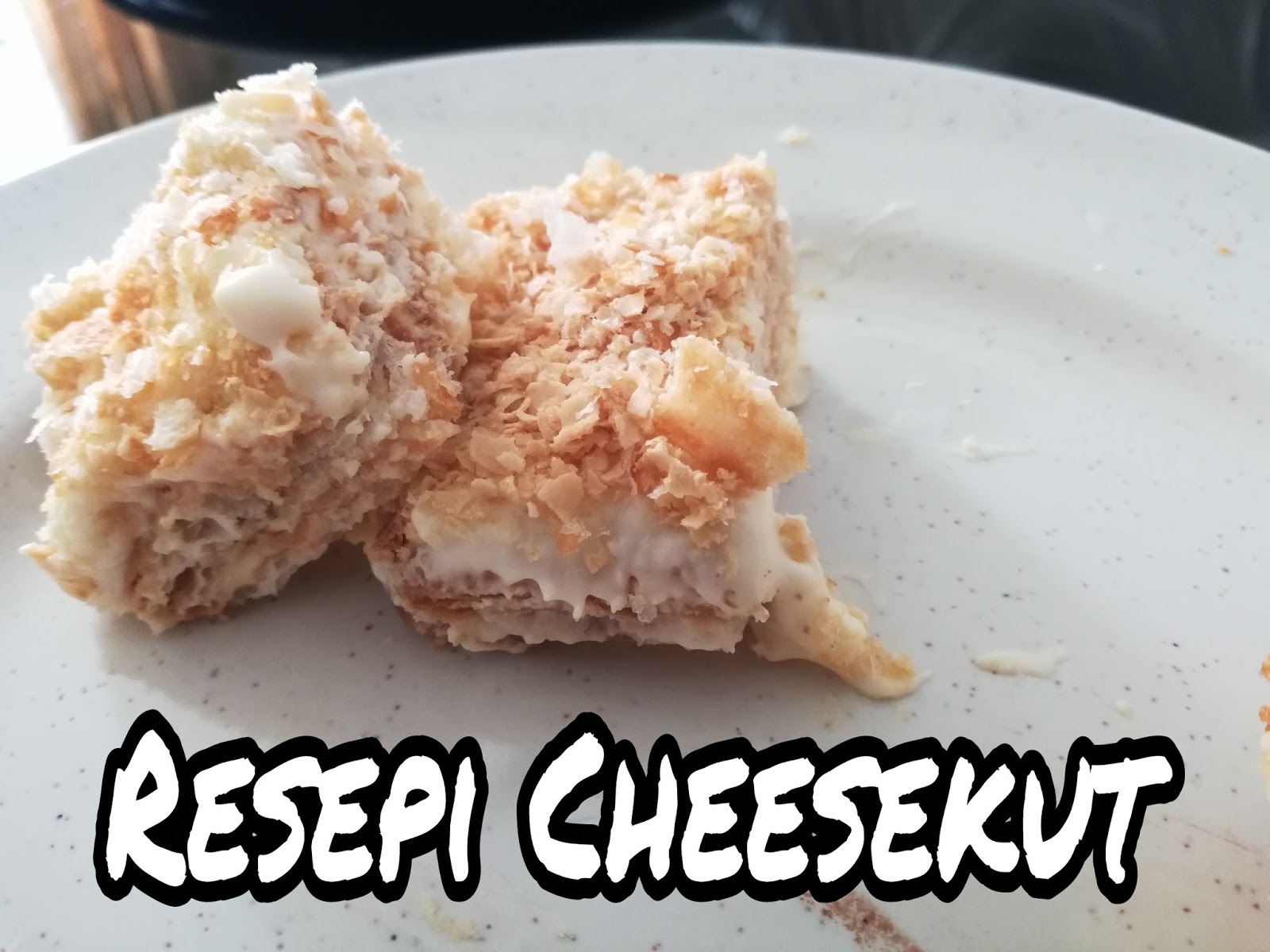 Resepi Mudah Kek Cheesekut - ieyra.com